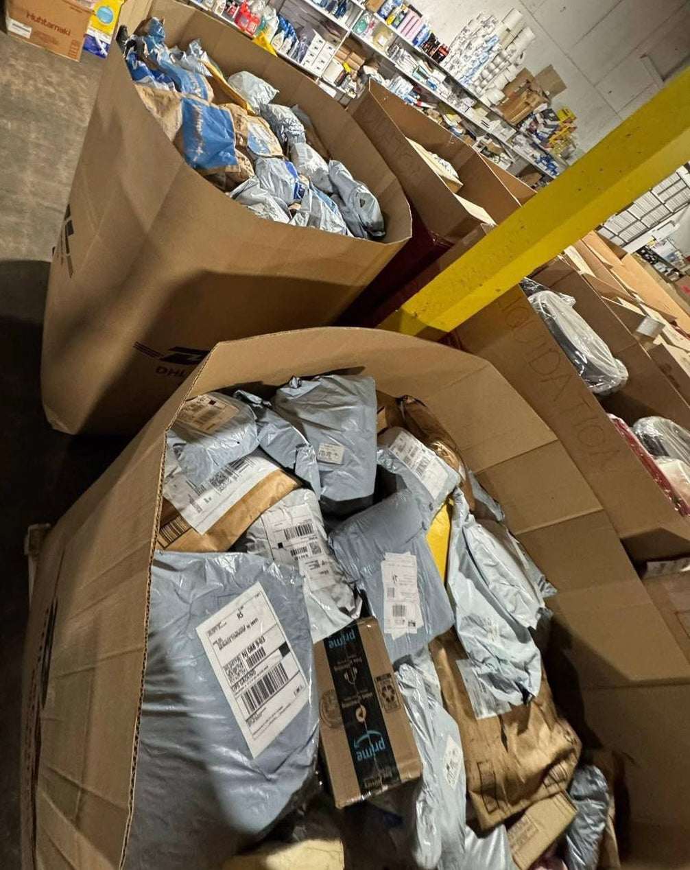 3PL Ecom Undeliverables APPAREL Truckload